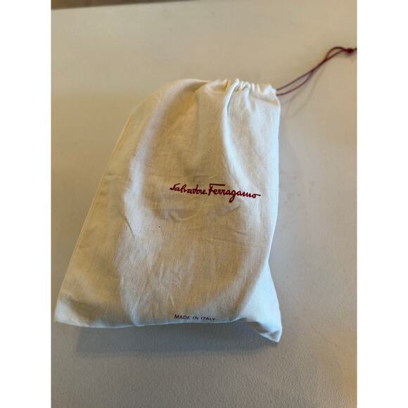 Salvatore Ferragamo Studio Mens Brown Leather Made in Italy Oxford Sz 8.5D Shoes - Picture 9 of 9